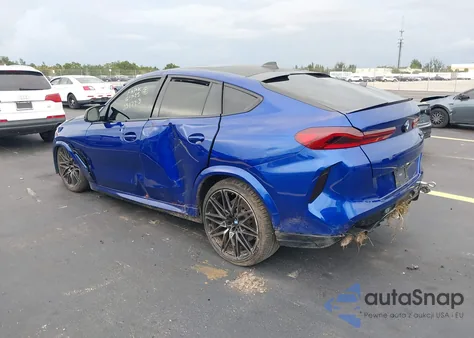 2021 BMW X6 M из США, поврежденный, VIN 5YMCY0C01M9E88629